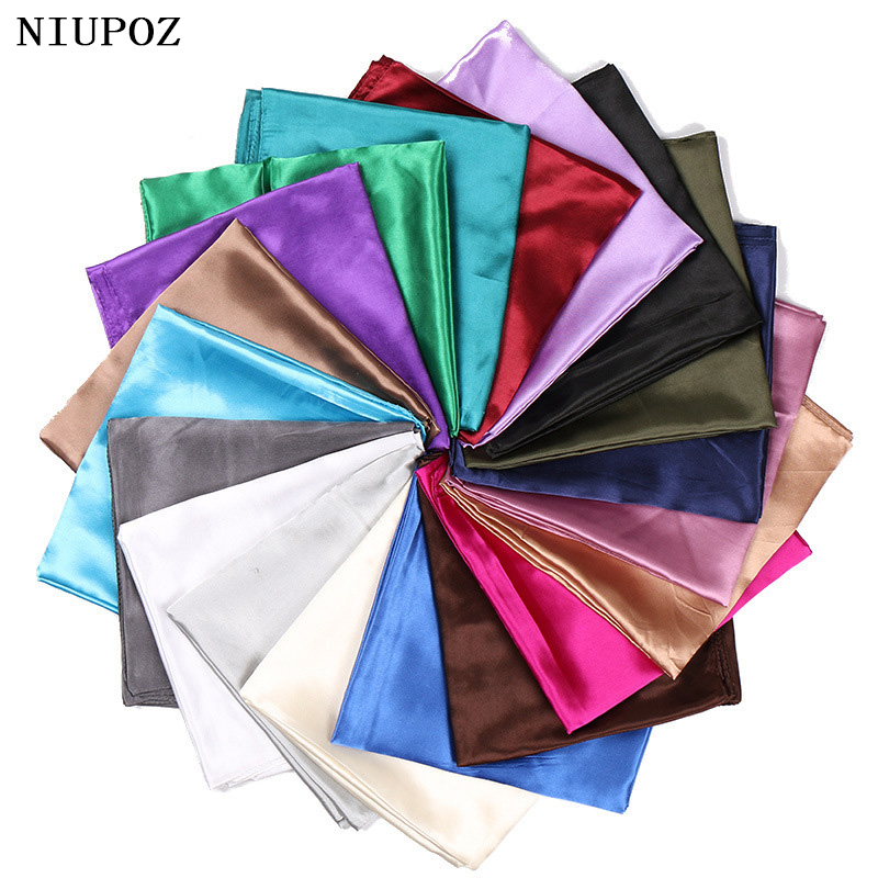 Scarf Silk Square - Kadın moda 90*90cm sonbahar yaz düz