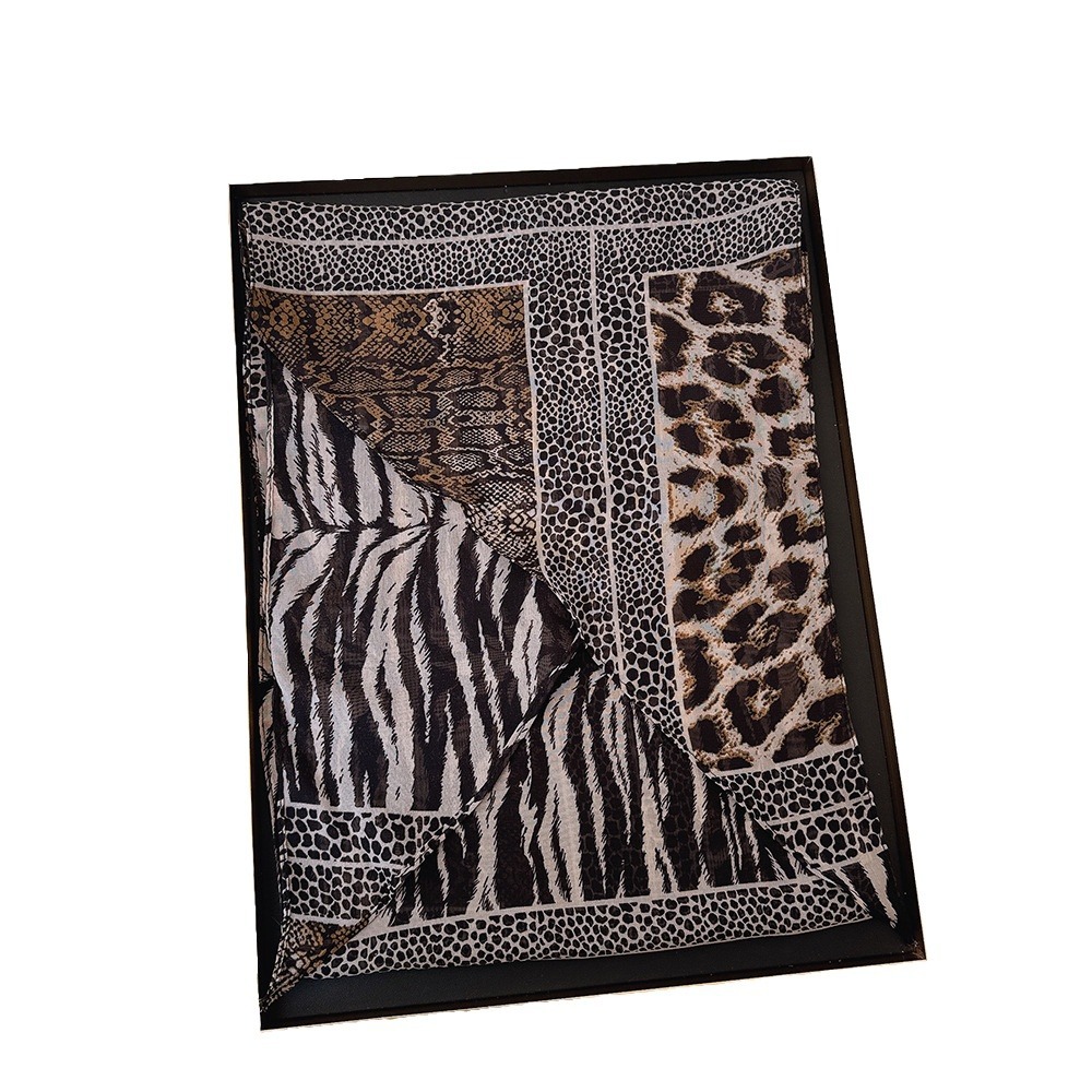 Leopar Küçük Uzun ipek eşarp K - Silk Neck Scarf incelemesi ve fiyatı