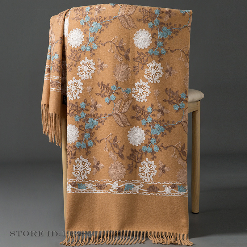 Kadın Kaşmir Paşmina Eşarp Şal - Woven Scarf Blanket incelemesi ve fiyatı