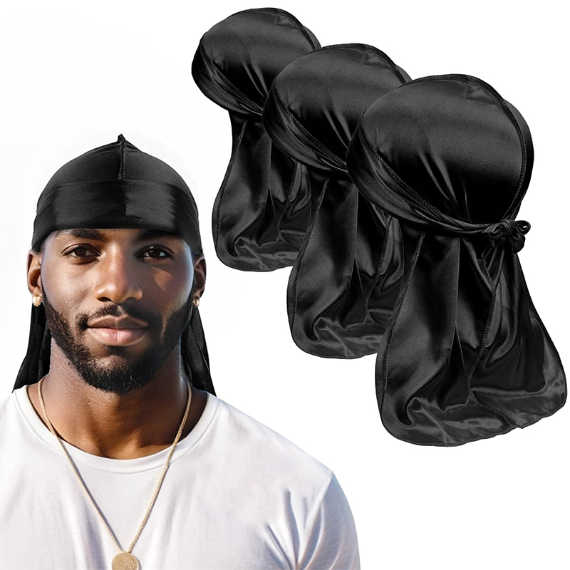 3 adet/grup erkek Ipeksi Durag - Bandana Doo Rag incelemesi ve fiyatı