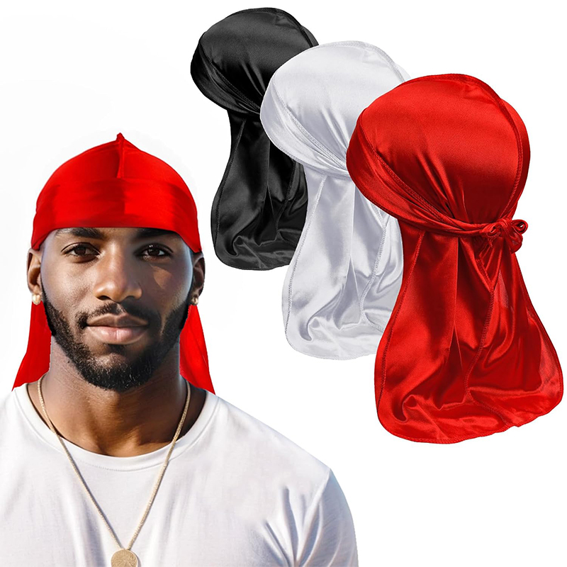 3 adet/grup erkek Ipeksi Durag - Bandana Doo Rag incelemesi ve fiyatı