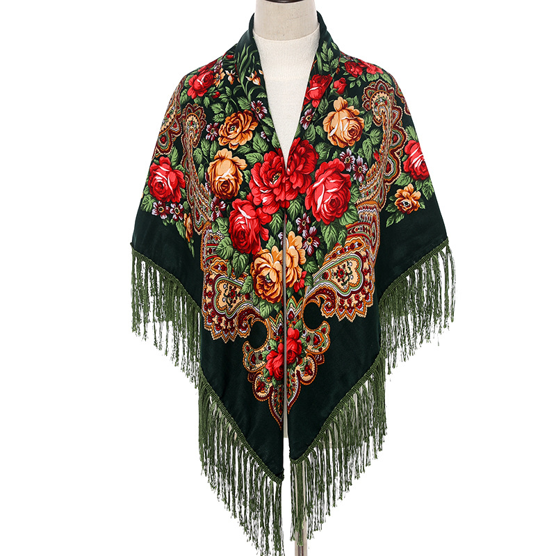 135*135cm kadın rus tarzı büyü - Bandana Cotton incelemesi ve fiyatı